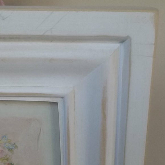 Pink roses wall art - Picture 3 of 4